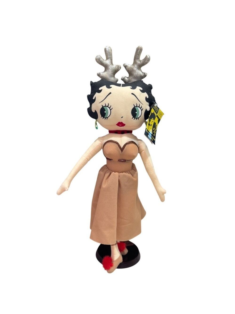 Betty Boop Reindeer Plush Rag Doll 19 Inch 1999